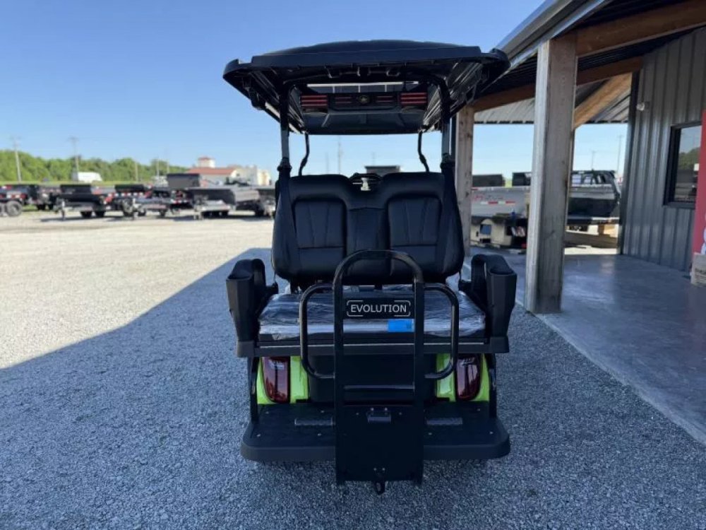 2025 Evolution D5 RANGER 2+2 LIME GREEN Golf Cart