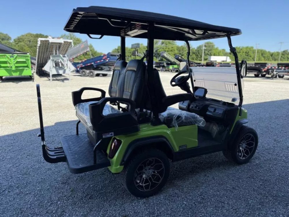 2025 Evolution D5 RANGER 2+2 LIME GREEN Golf Cart