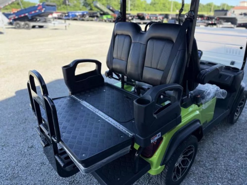 2025 Evolution D5 RANGER 2+2 LIME GREEN Golf Cart