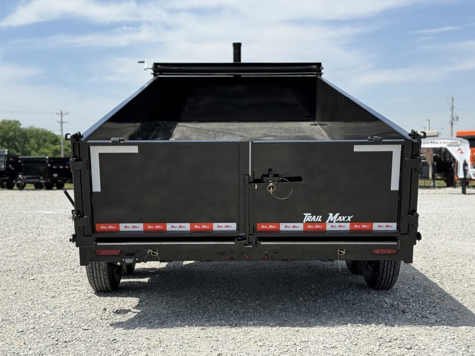 2026 Trail Maxx 83X16X2 TELESCOPIC DUMP W/REAR STABILIZER JACKS 14K GVWR Dump Trailer