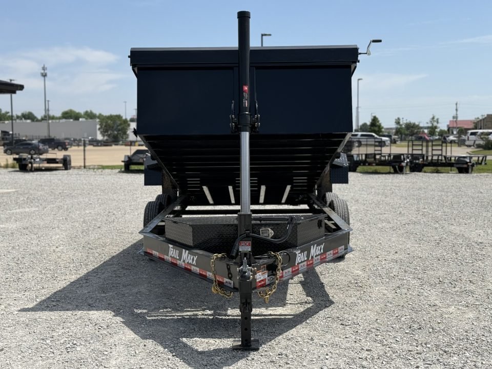 2026 Trail Maxx 83X16X2 TELESCOPIC DUMP W/REAR STABILIZER JACKS 14K GVWR Dump Trailer