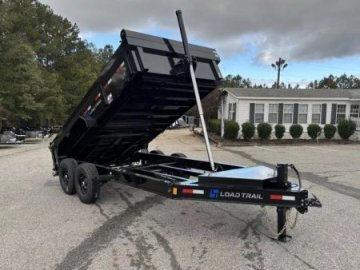 2027 Load Trail DL 83X14 7 GAUGE FLOOR TELESCOPIC CYLINDER
