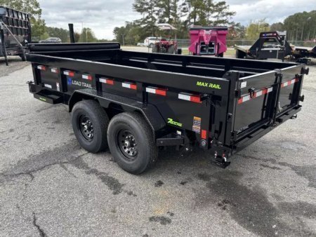 2027 Load Trail DL 83X14 7 GAUGE FLOOR TELESCOPIC CYLINDER