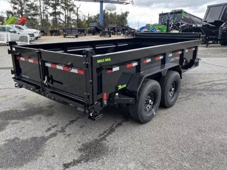2027 Load Trail DL 83X14 7 GAUGE FLOOR TELESCOPIC CYLINDER
