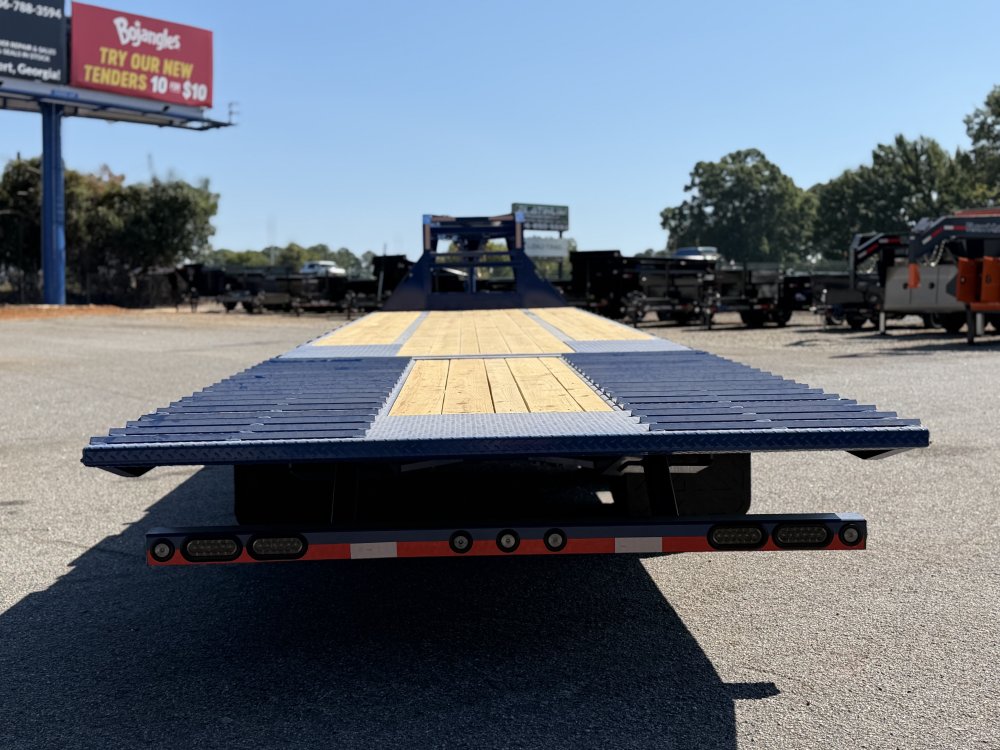 2027 Load Trail GL 102X40 25900 GVWR UNDER FRAME BRIDGE AND PIPE BRIDGE HYDRAULIC DOVETAIL Trailer