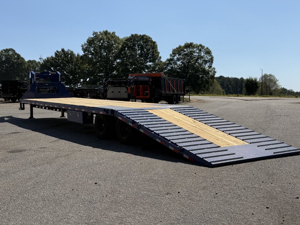 2027 Load Trail GL 102X40 25900 GVWR UNDER FRAME BRIDGE AND PIPE BRIDGE HYDRAULIC DOVETAIL Trailer