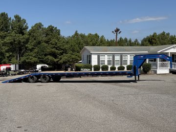2027 Load Trail GL 102X40 25900 GVWR UNDER FRAME BRIDGE AND PIPE BRIDGE HYDRAULIC DOVETAIL Trailer