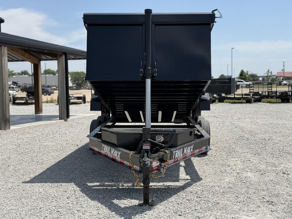 2026 Trail Maxx 83X16X3 TELESCOPIC DUMP W/REAR STABILIZER JACKS 14K GVWR Dump Trailer