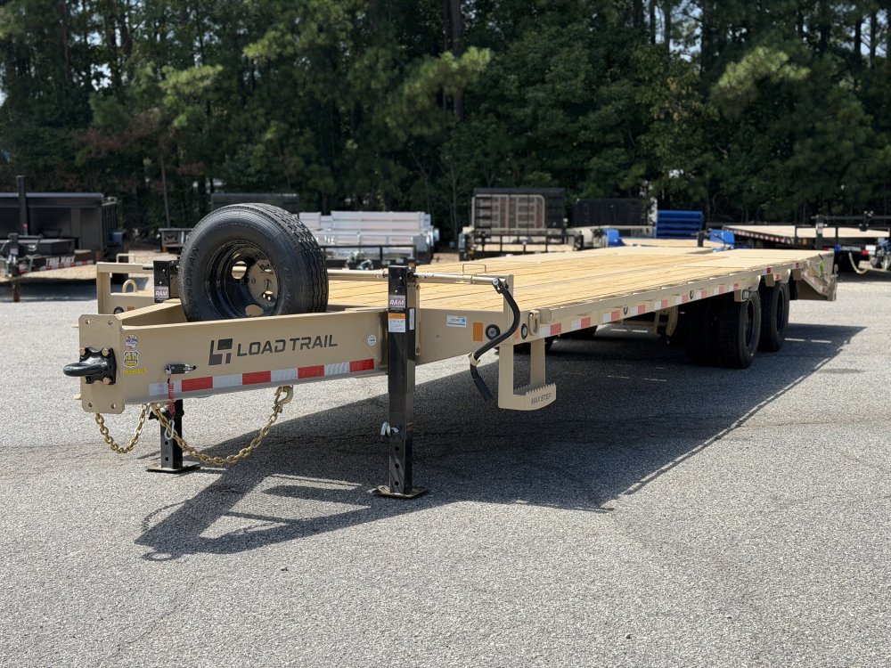 2027 Load Trail PP 102X30 24K GVWR 14 PLY TIRE MAX RAMP Deckover Trailer