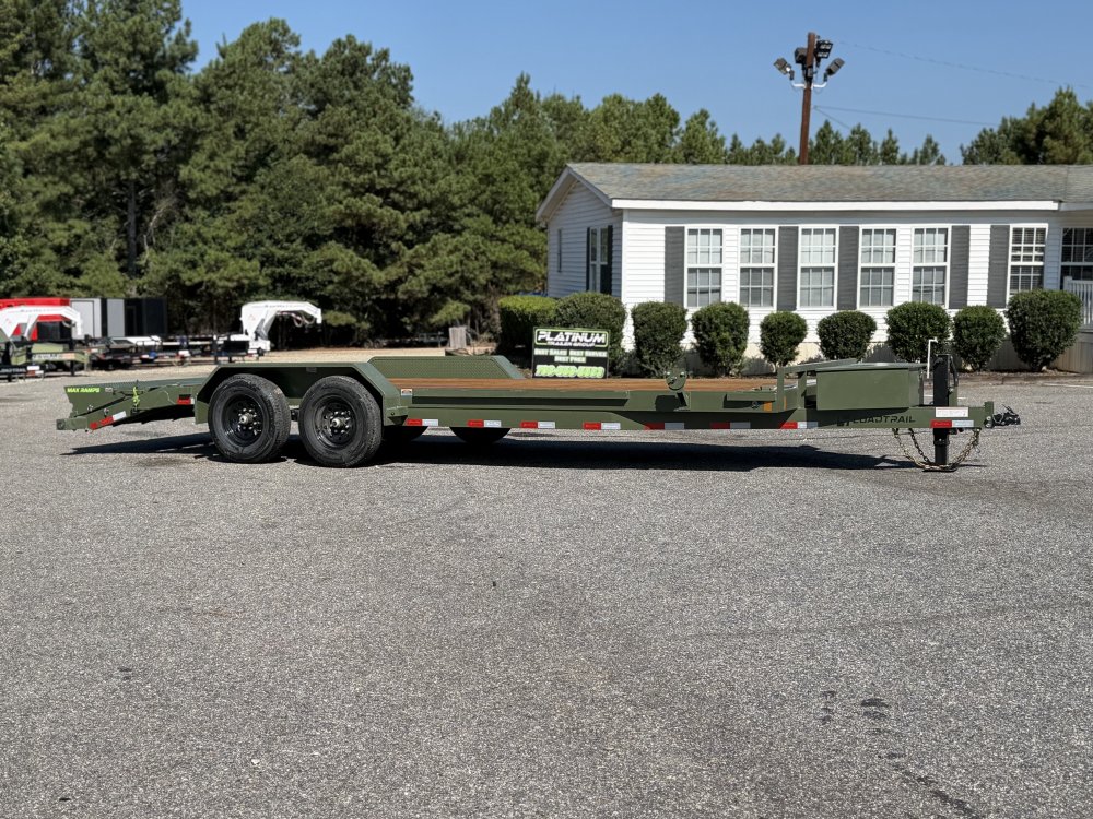 2027 Load Trail CH 83X22 14K MAX RAMPS RUB RAIL D RINGS Equipment Trailer