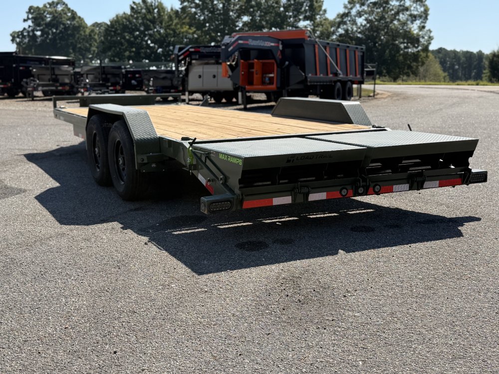 2027 Load Trail CH 83X22 14K MAX RAMPS RUB RAIL D RINGS Equipment Trailer