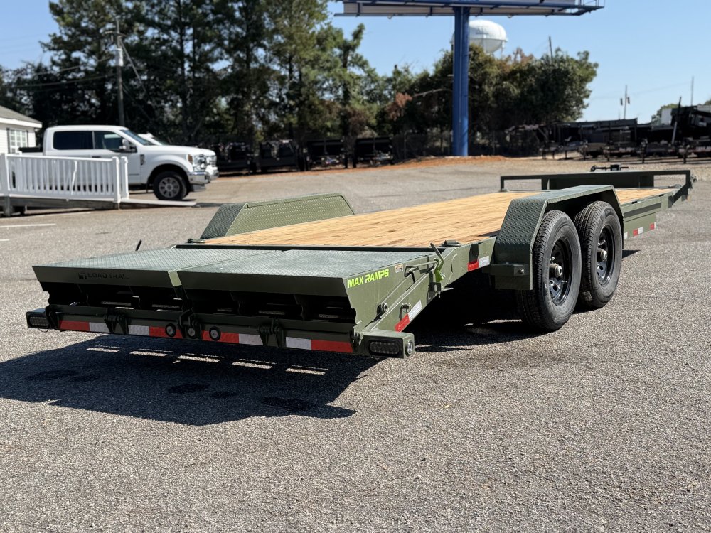 2027 Load Trail CH 83X22 14K MAX RAMPS RUB RAIL D RINGS Equipment Trailer