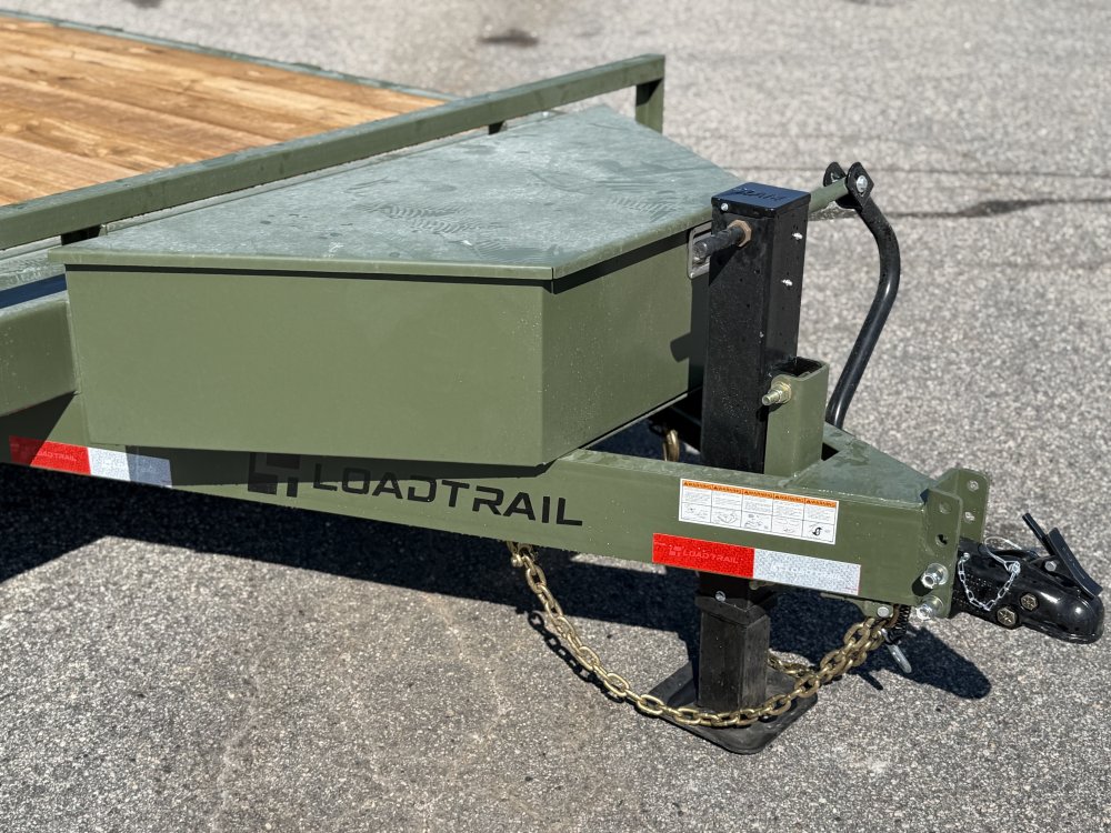 2027 Load Trail CH 83X22 14K MAX RAMPS RUB RAIL D RINGS Equipment Trailer