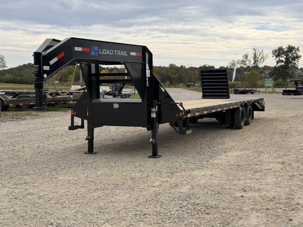 2027 102X32 GP LOAD TRAIL / 25.9K GVWR / 14 PLY TIRES / MAX RAMPS / GOOSENECK TRAILER