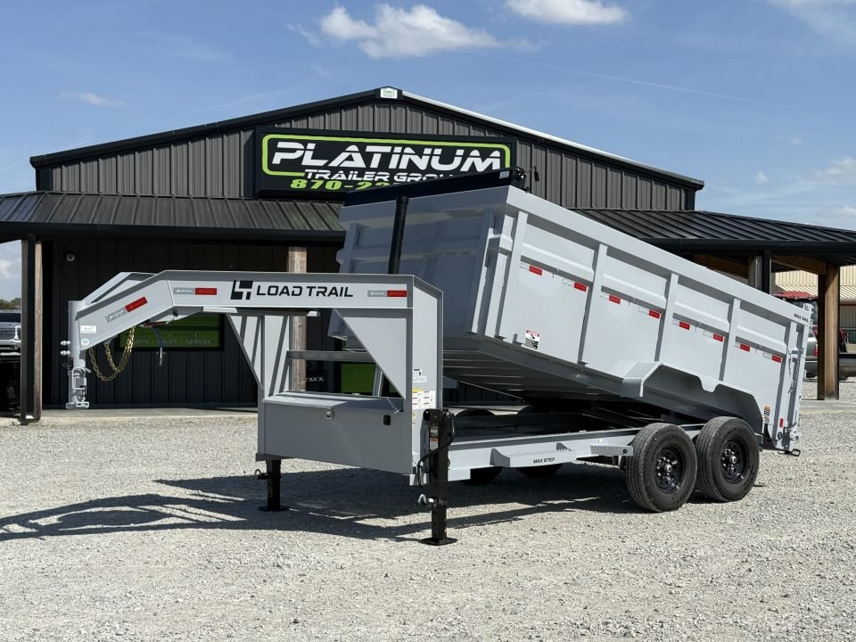 2026 Load Trail DG 83X14X4 GOOSENECK TELESCOPIC HIGH SIDE W/14 PLYS AND 7 GAUGE 14K GVWR Dump Traile