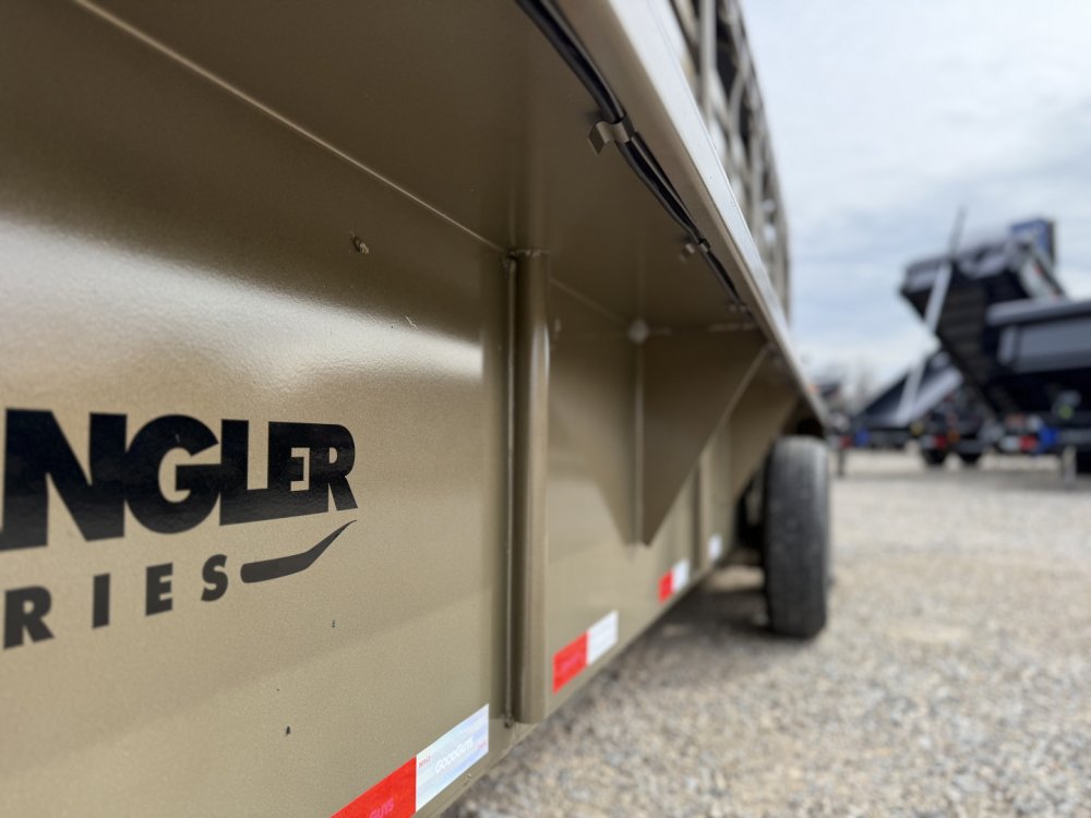 2026 Good Guys Trailers 6'8"x20' Gooseneck Bar Top / Wrangler Series Livestock / Full Swing w/Slider