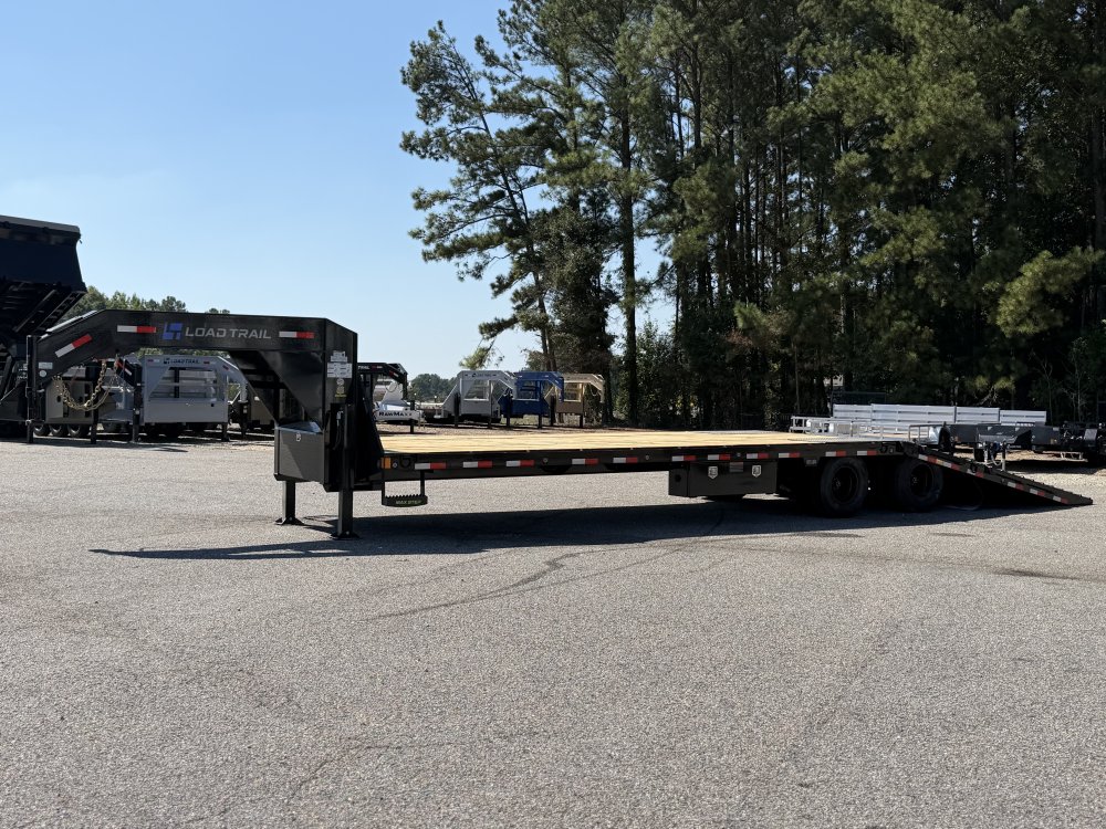 2027 Load Trail GL 102X34 25.9K 12' HYDRUALIC DOVETAIL 14PLY TIRES 4 BUTTON WIRELESS Flatbed Trailer