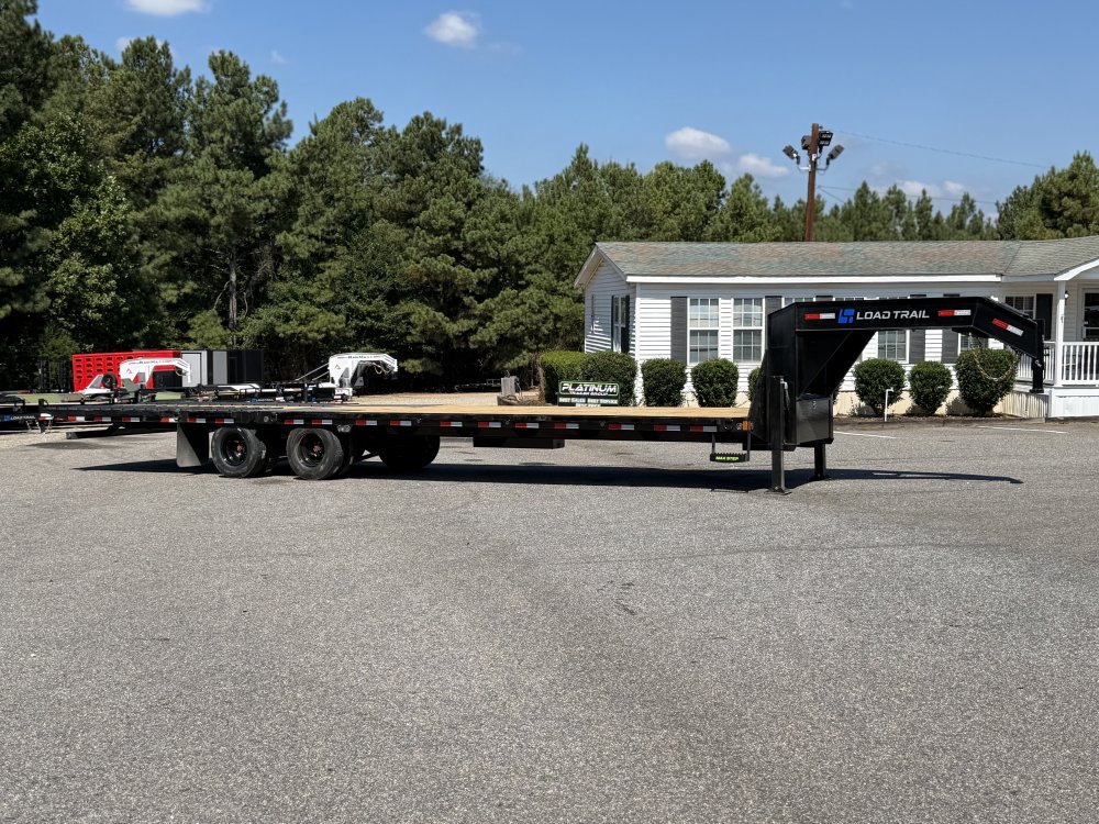 2027 Load Trail GL 102X34 25.9K 12' HYDRUALIC DOVETAIL 14PLY TIRES 4 BUTTON WIRELESS Flatbed Trailer
