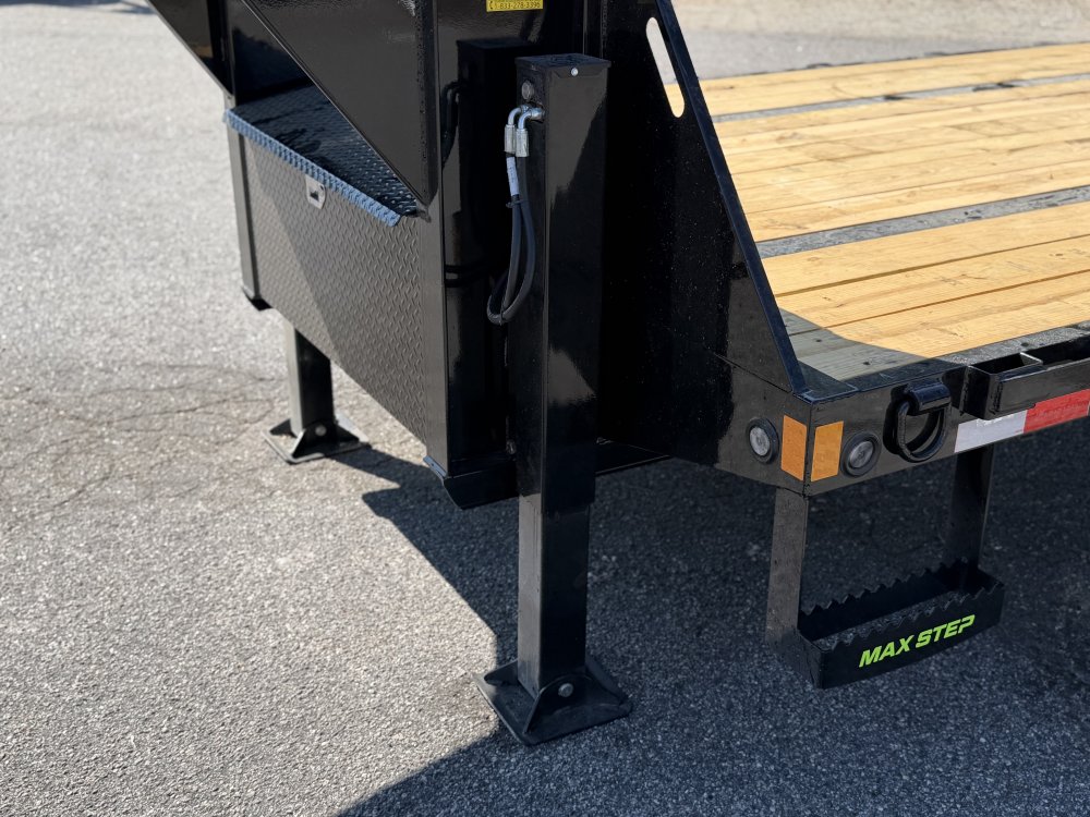 2027 Load Trail GL 102X34 25.9K 12' HYDRUALIC DOVETAIL 14PLY TIRES 4 BUTTON WIRELESS Flatbed Trailer