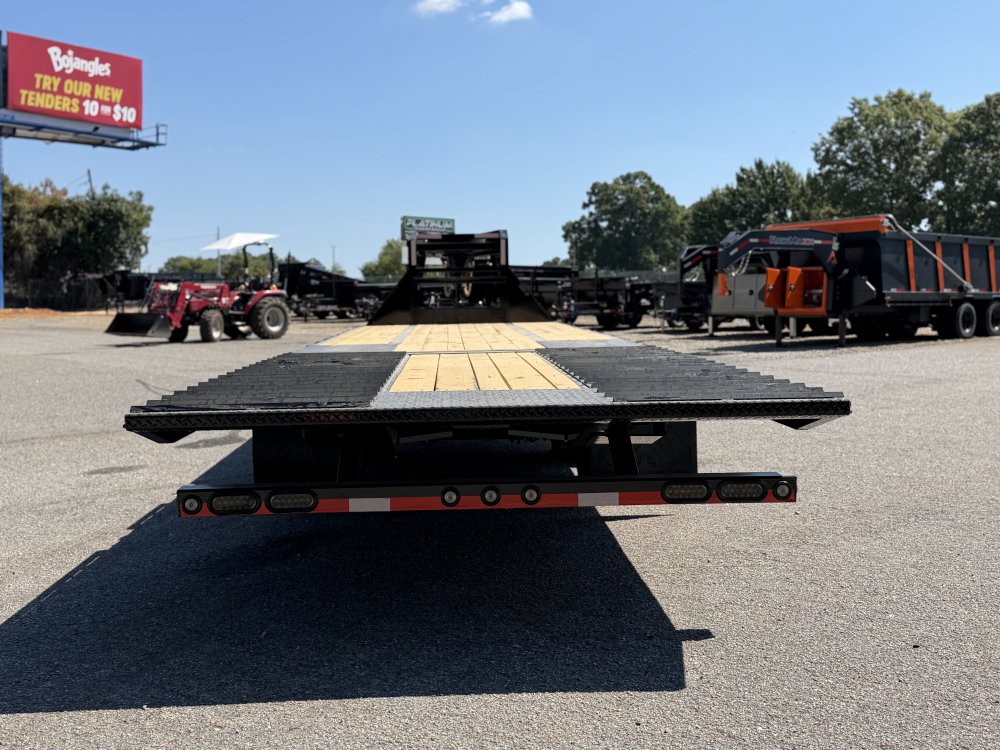 2027 Load Trail GL 102X34 25.9K 12' HYDRUALIC DOVETAIL 14PLY TIRES 4 BUTTON WIRELESS Flatbed Trailer