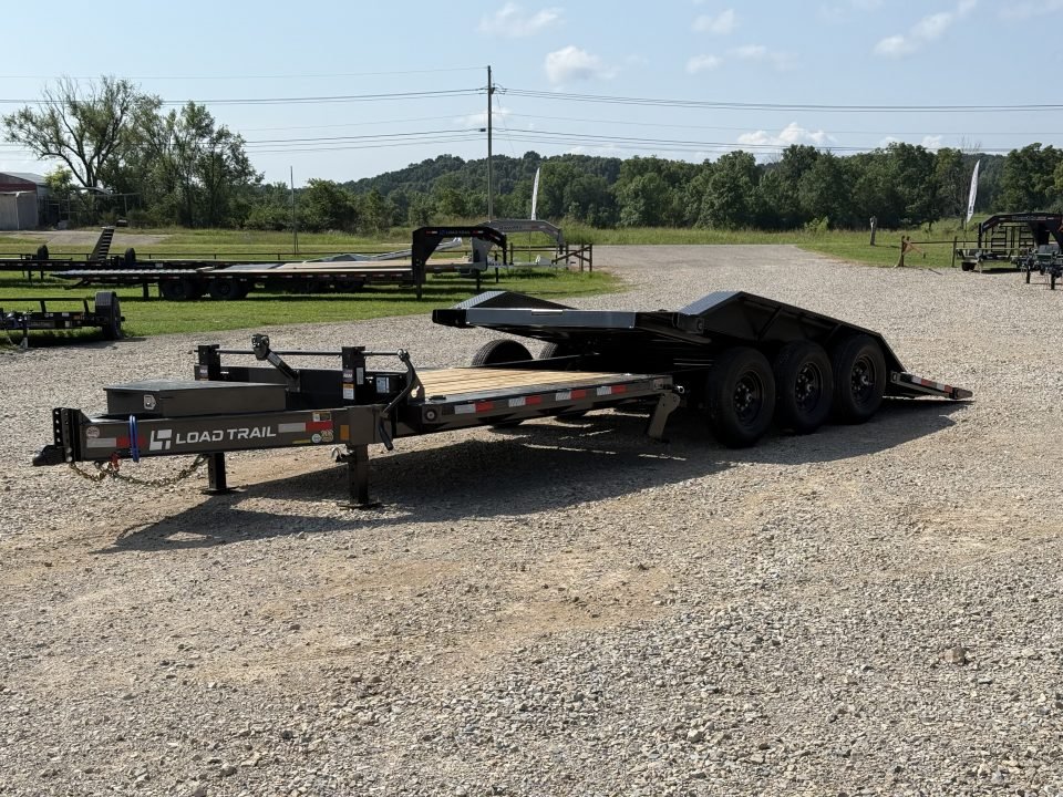2026 Load Trail TH 102X24 / TILT DECK / WINCH PLATE / EXTRA D-RINGS / 21K GVWR / Equipment Trailer