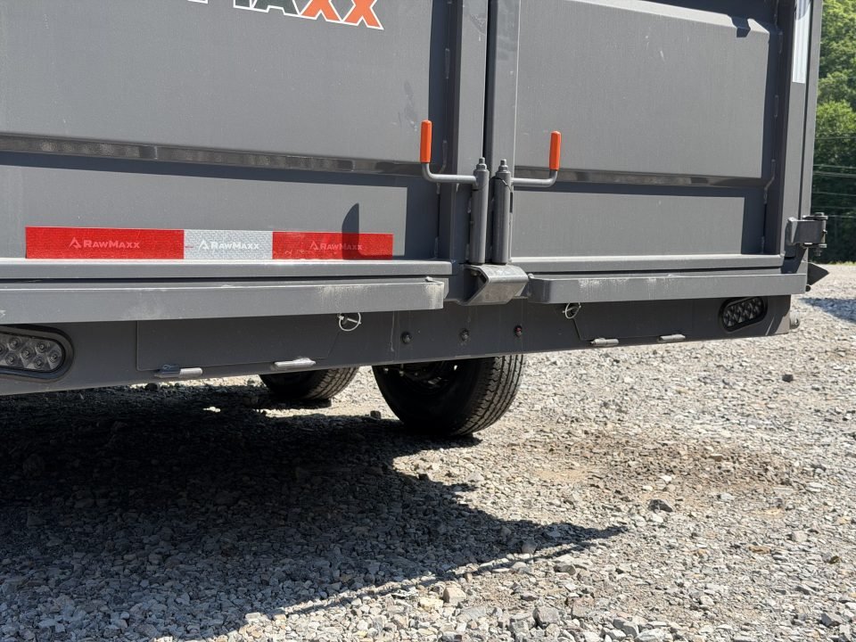 2026 RawMaxx GDX KNIGHT83X16 / TELESCOPIC / I-BEAM FRAME / TARP KIT / 14K GVWR / 32" SIDES / Dump Tr