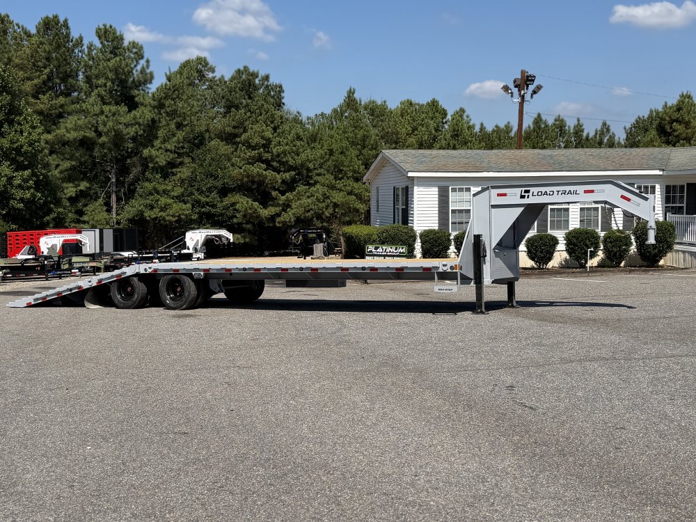 2027 Load Trail GL 102X34 25.9K 12' HYDRUALIC DOVETAIL 14PLY TIRES 4 BUTTON WIRELESS Flatbed Trailer