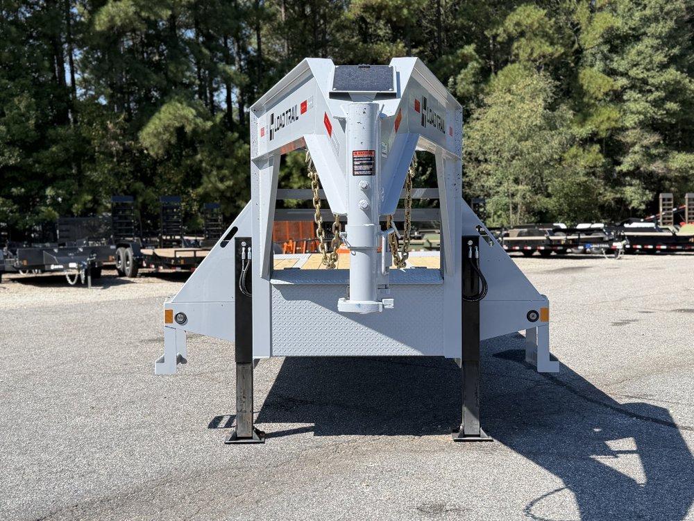 2027 Load Trail GL 102X34 25.9K 12' HYDRUALIC DOVETAIL 14PLY TIRES 4 BUTTON WIRELESS Flatbed Trailer