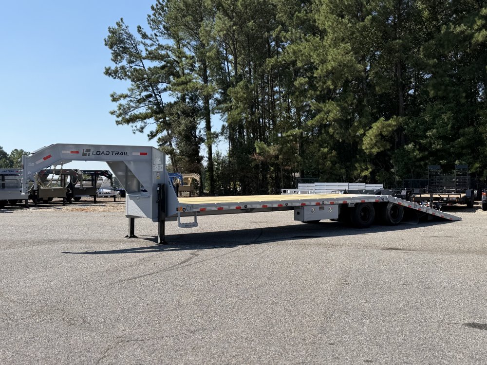 2027 Load Trail GL 102X34 25.9K 12' HYDRUALIC DOVETAIL 14PLY TIRES 4 BUTTON WIRELESS Flatbed Trailer