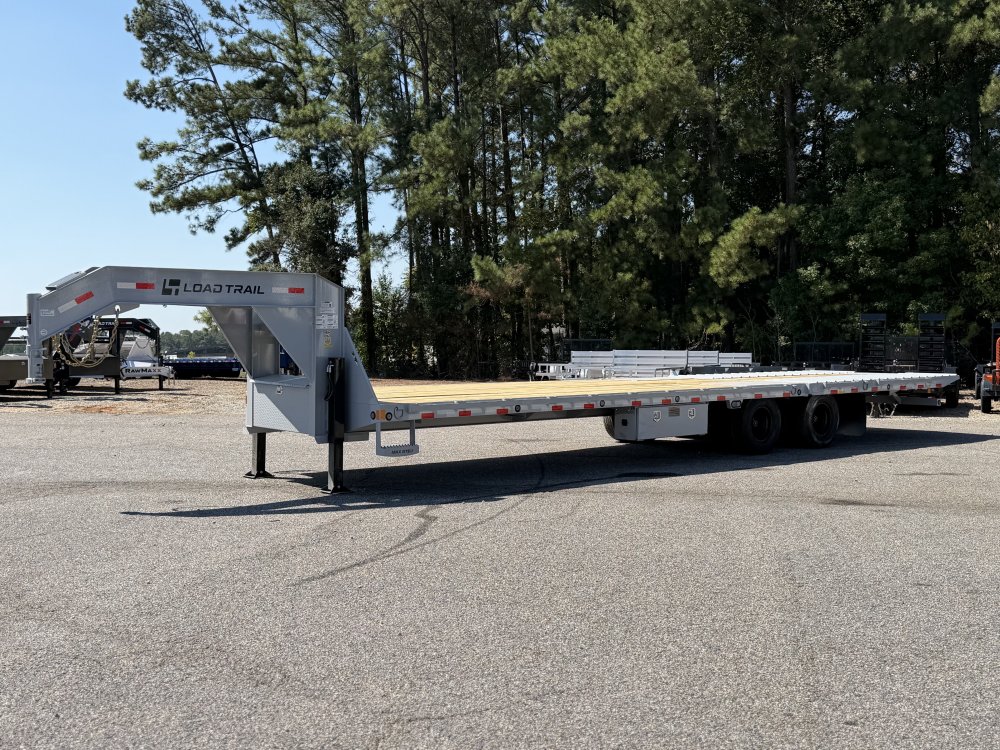 2027 Load Trail GL 102X34 25.9K 12' HYDRUALIC DOVETAIL 14PLY TIRES 4 BUTTON WIRELESS Flatbed Trailer