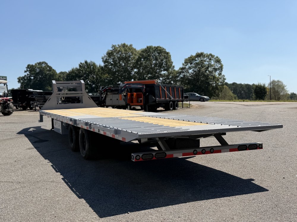 2027 Load Trail GL 102X34 25.9K 12' HYDRUALIC DOVETAIL 14PLY TIRES 4 BUTTON WIRELESS Flatbed Trailer