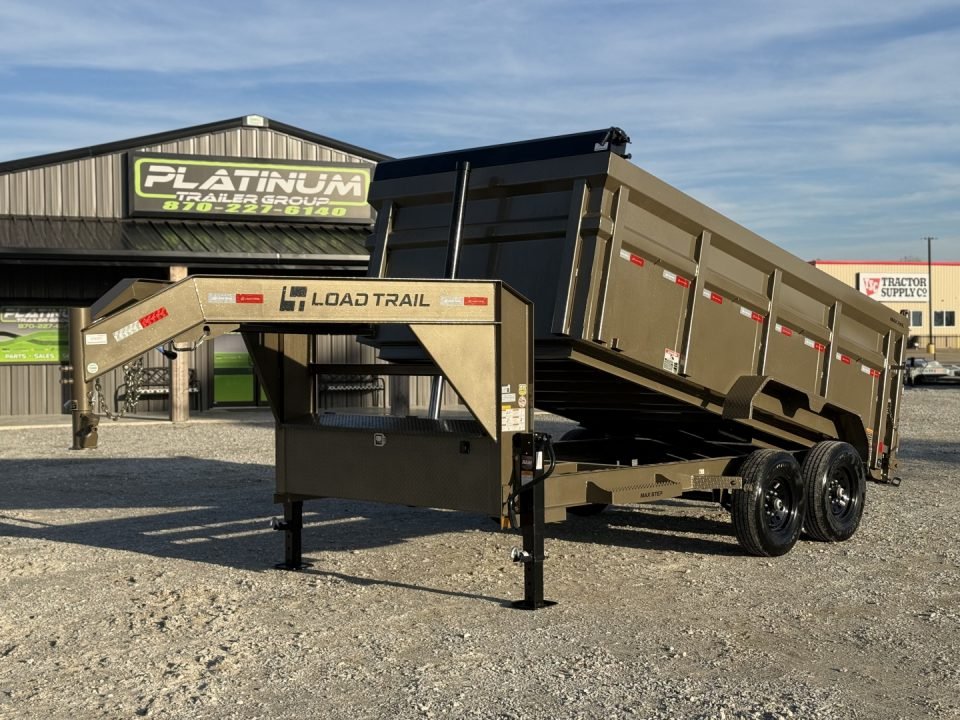 2026 Load Trail DG 83X14X4 GOOSENECK TELESCOPIC HIGH SIDE W/14 PLYS AND 7 GAUGE 14K GVWR Dump Traile