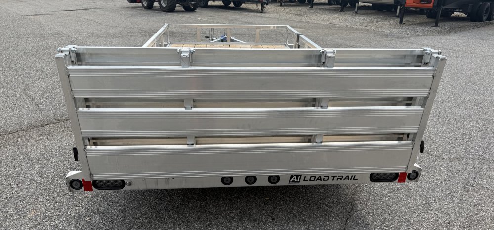2027 Load Trail UA 77X14 SA / ALUMINUM FRAME / 55" BI-FOLD TAILGATE / ALUMINUM WHEELS Utility Traile