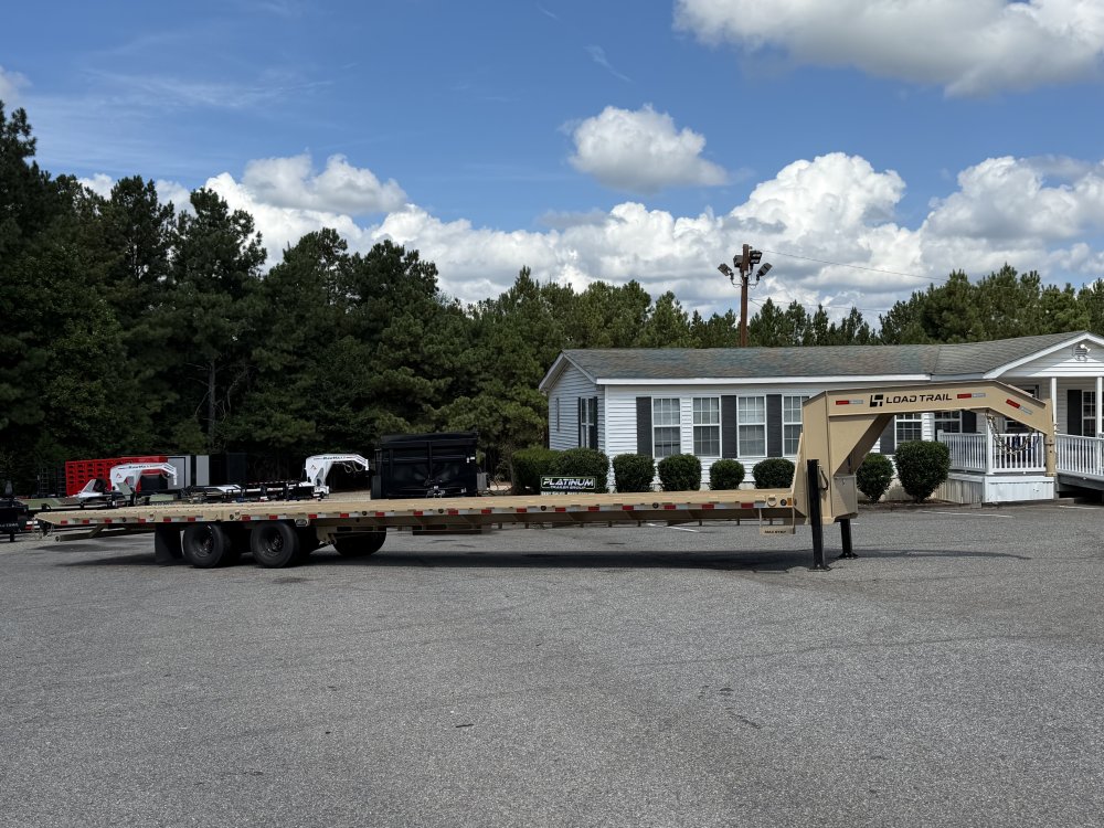 2027 Load Trail GL 102X40 25900 GVWR UNDER FRAME BRIDGE AND PIPE BRIDGE HYDRAULIC DOVETAIL Trailer