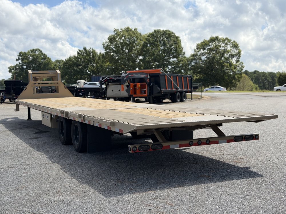 2027 Load Trail GL 102X40 25900 GVWR UNDER FRAME BRIDGE AND PIPE BRIDGE HYDRAULIC DOVETAIL Trailer