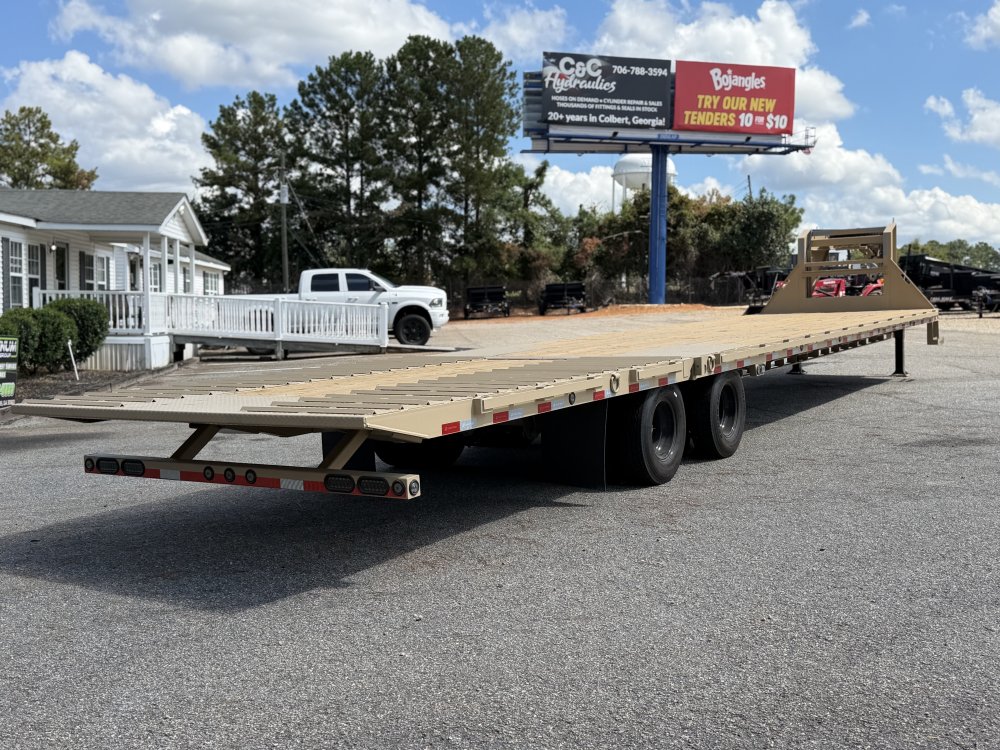 2027 Load Trail GL 102X40 25900 GVWR UNDER FRAME BRIDGE AND PIPE BRIDGE HYDRAULIC DOVETAIL Trailer