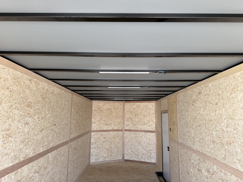 2027 SAWYER 8.5X24X7'6" W/6K TORSION AXLES, ONE PIECE THERMOPLY ROOF, SCREWLESS EXTERIOR, AND REAR S