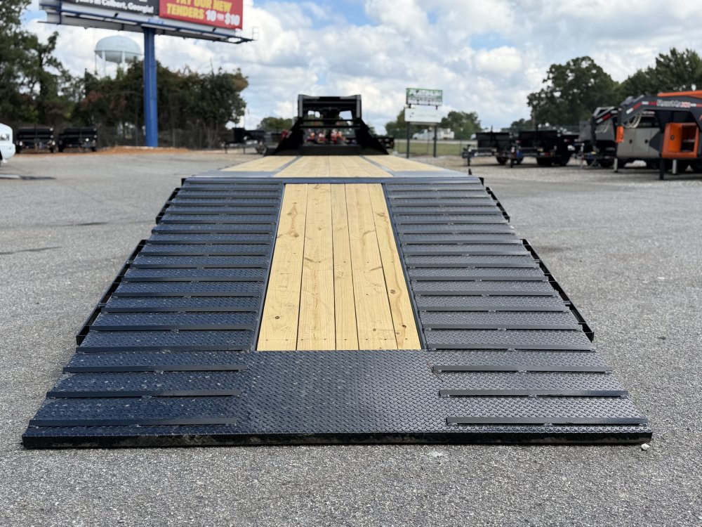 2027 Load Trail GL 102X40 25900 GVWR UNDER FRAME BRIDGE AND PIPE BRIDGE HYDRAULIC DOVETAIL Trailer
