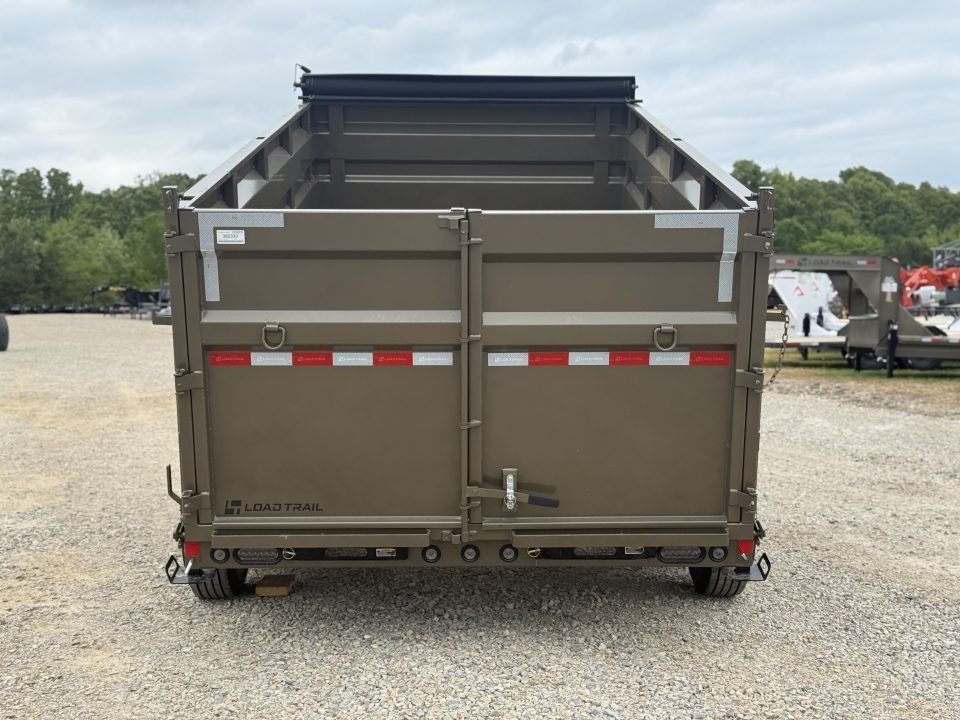 2026 Load Trail 83X14 DG Dump Trailer / 14 PLY TIRES / HIGHSIDE / 7 GAUGE FLOOR / TELESCOPIC / REAR 
