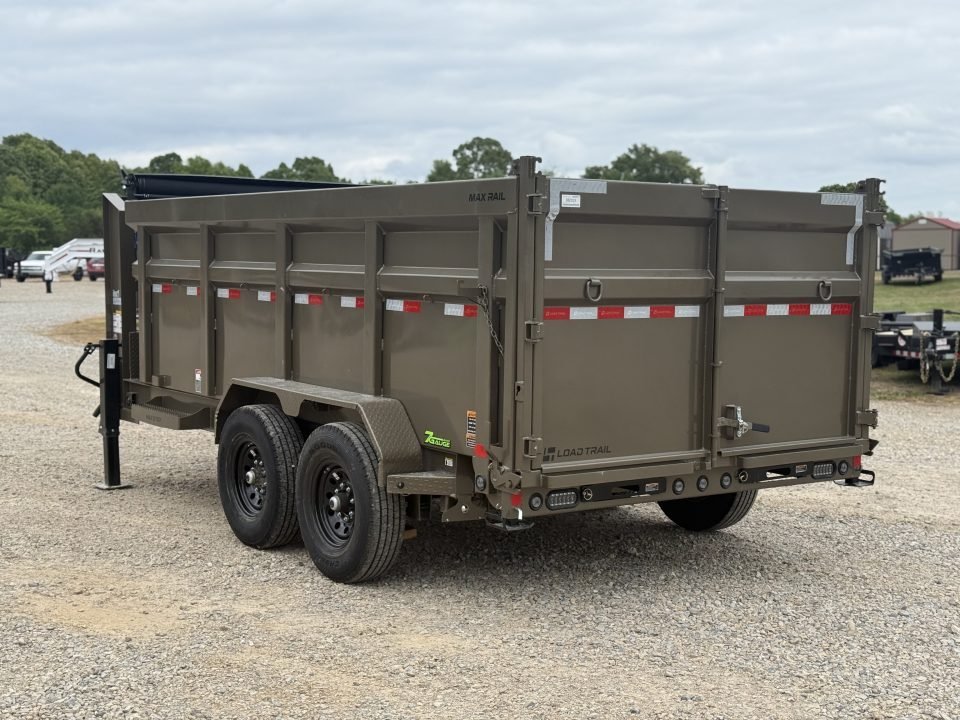 2026 Load Trail 83X14 DG Dump Trailer / 14 PLY TIRES / HIGHSIDE / 7 GAUGE FLOOR / TELESCOPIC / REAR 