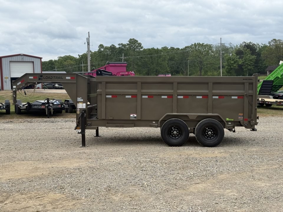 2026 Load Trail 83X14 DG Dump Trailer / 14 PLY TIRES / HIGHSIDE / 7 GAUGE FLOOR / TELESCOPIC / REAR 