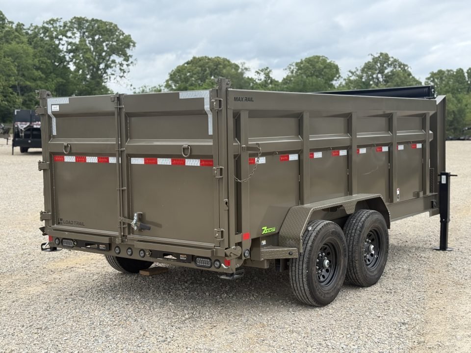 2026 Load Trail 83X14 DG Dump Trailer / 14 PLY TIRES / HIGHSIDE / 7 GAUGE FLOOR / TELESCOPIC / REAR 