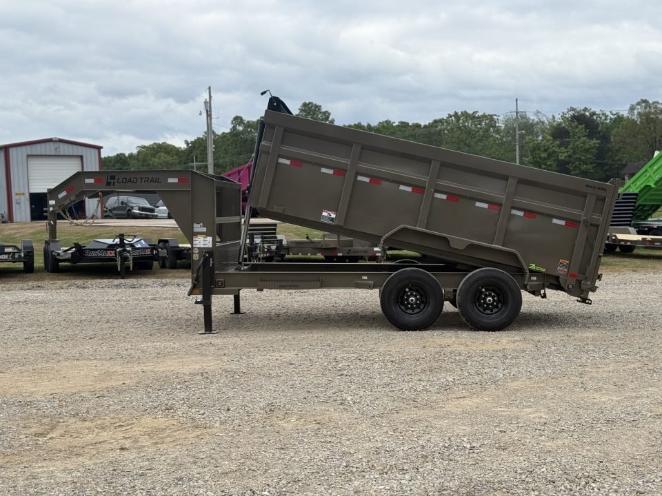 2026 Load Trail 83X14 DG Dump Trailer / 14 PLY TIRES / HIGHSIDE / 7 GAUGE FLOOR / TELESCOPIC / REAR 