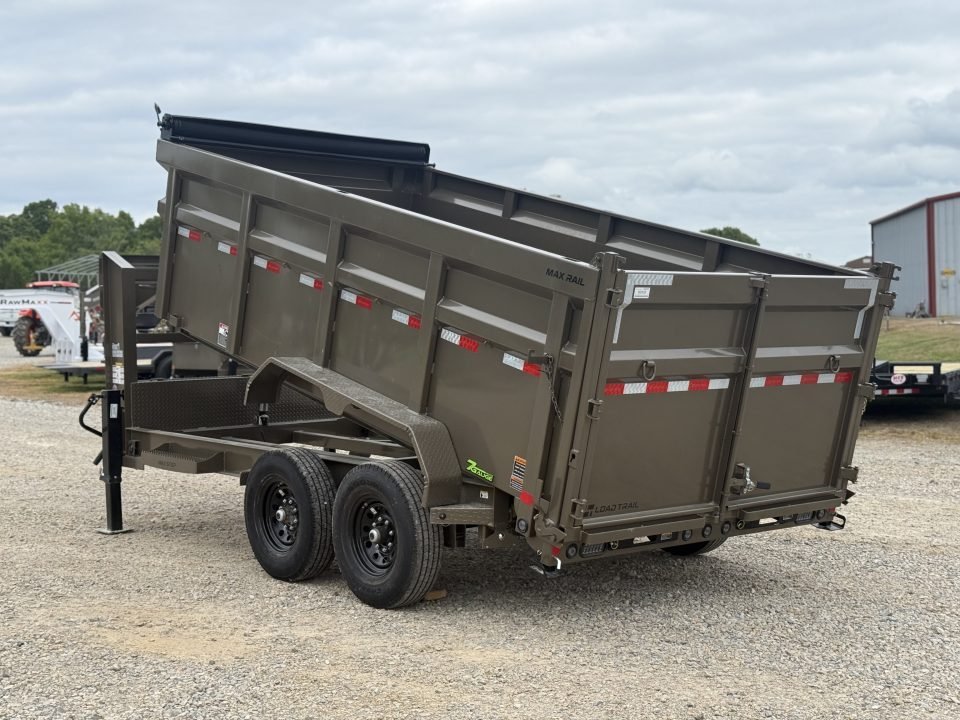 2026 Load Trail 83X14 DG Dump Trailer / 14 PLY TIRES / HIGHSIDE / 7 GAUGE FLOOR / TELESCOPIC / REAR 