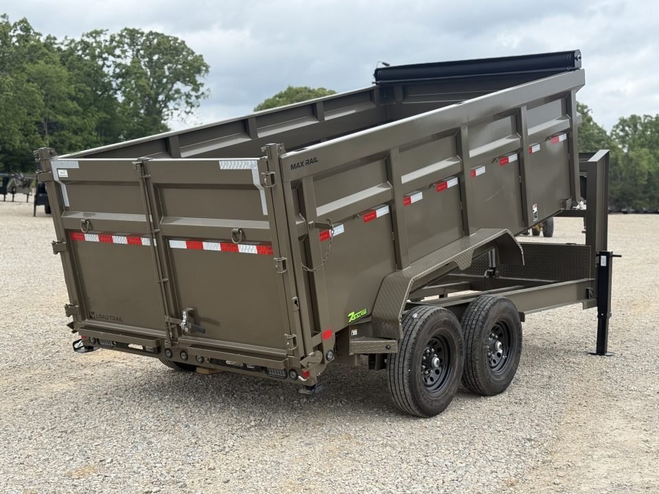 2026 Load Trail 83X14 DG Dump Trailer / 14 PLY TIRES / HIGHSIDE / 7 GAUGE FLOOR / TELESCOPIC / REAR 