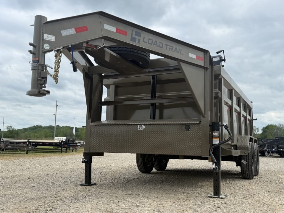 2026 Load Trail 83X14 DG Dump Trailer / 14 PLY TIRES / HIGHSIDE / 7 GAUGE FLOOR / TELESCOPIC / REAR 