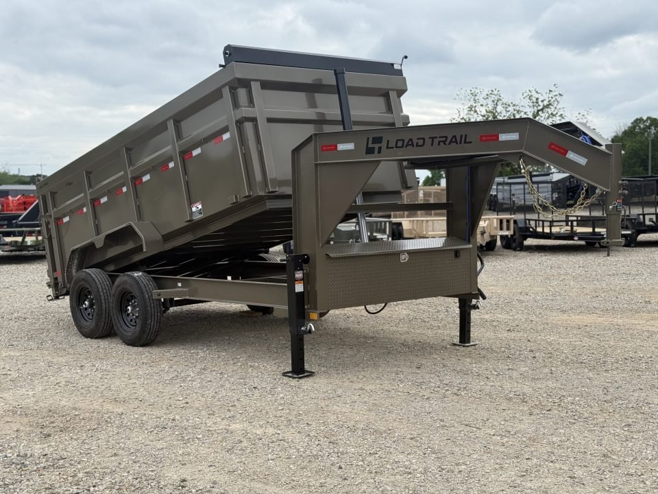 2026 Load Trail 83X14 DG Dump Trailer / 14 PLY TIRES / HIGHSIDE / 7 GAUGE FLOOR / TELESCOPIC / REAR 