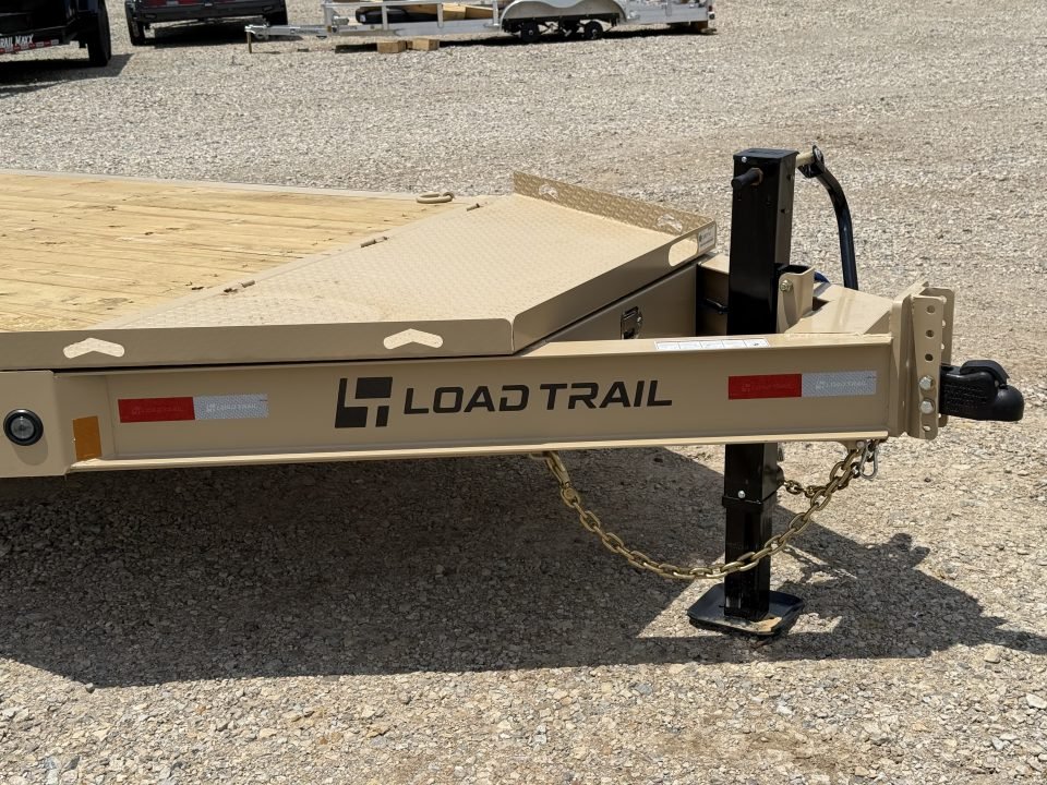 2026 Load Trail CB 83X24 / TOOL BOX / MAX RAMPS / CHAIN TIE DOWNS / 21K GVWR Equipment Trailer