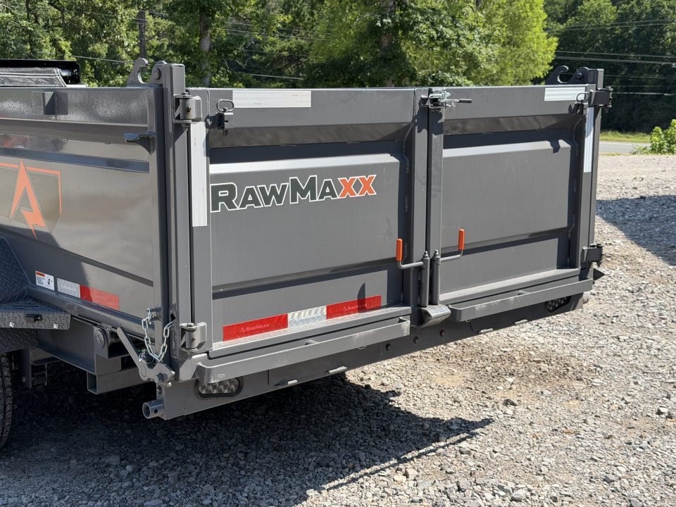 2026 RawMaxx GDX KNIGHT83X16 / TELESCOPIC / I-BEAM FRAME / TARP KIT / 14K GVWR / 32" SIDES / Dump Tr