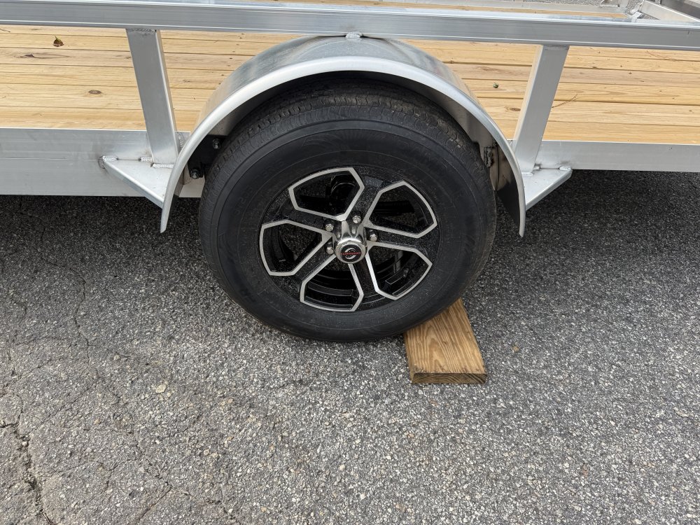 2027 Load Trail UA 77X14 SA / ALUMINUM FRAME / 55" BI-FOLD TAILGATE / ALUMINUM WHEELS Utility Traile